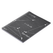 Mathe-Gleichungen Notizblock (Linke Seite)