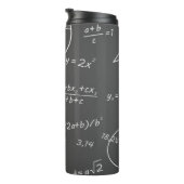 Mathe graue Tafel Thermosbecher (Nach rechts gedreht)
