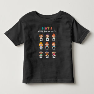 Mathe hält dich im Gleichgewicht Kleinkind T-shirt