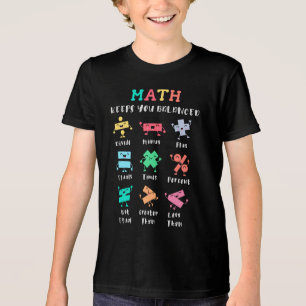 Mathe hält dich im Gleichgewicht Tri-Blend Shirt