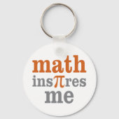Mathe Inspiriere mich Schlüsselanhänger (Vorderseite)