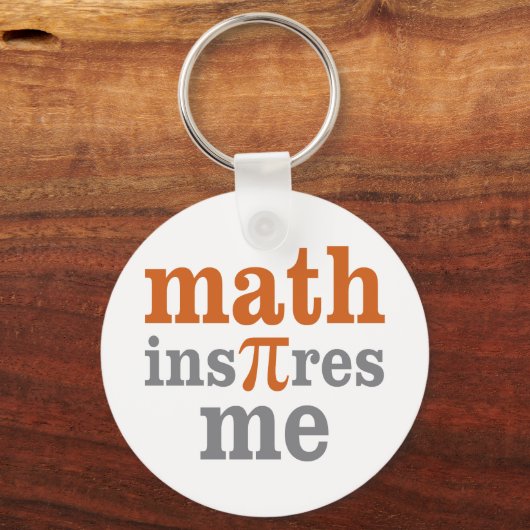 Mathe Inspiriere mich Schlüsselanhänger (Vorderseite)