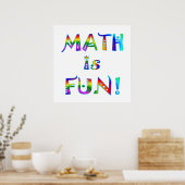 Mathe is Fun Poster (Küche)