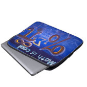 Mathe ist cool laptopschutzhülle (Vorne Knopf)