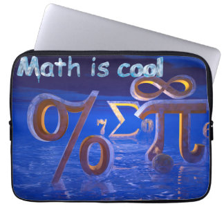 Mathe ist cool laptopschutzhülle