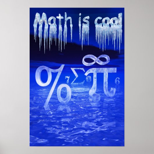 Mathe ist Cool! Poster (Vorne)