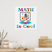 Mathe ist Cool Poster (Küche)