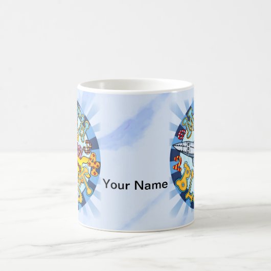 Mathe ist eine blast-Tasse Kaffeetasse (Mittel)