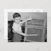 Mathe ist einfach postkarte (Vorne/Hinten)