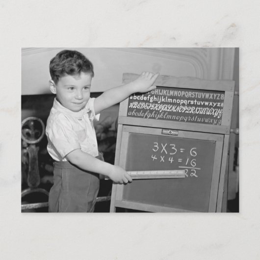 Mathe ist einfach postkarte (Vorderseite)