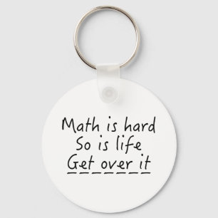 Mathe ist hart schlüsselanhänger