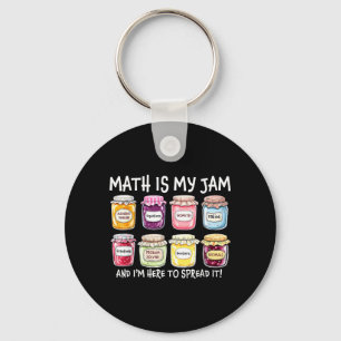 Mathe ist Jam und hier, um lustigen Mathe-Lehrer z Schlüsselanhänger