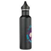 Mathe ist kein ProbLlama Edelstahlflasche (Links)