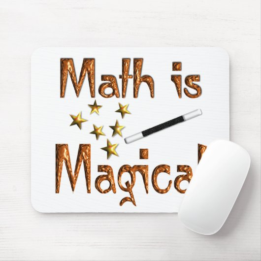 Mathe ist magisch mousepad (Mit Mouse)