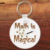 Mathe ist magisch schlüsselanhänger (Vorderseite)