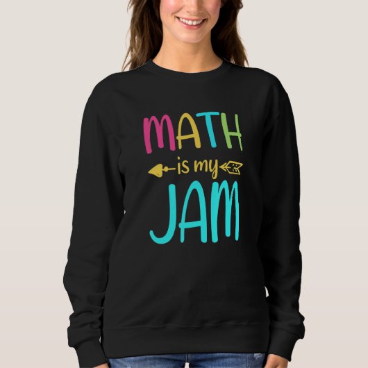Mathe ist mein Ding Mathelehrer Lehrerteam Math Sweatshirt (Vorderseite)