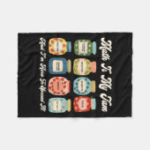 Mathe ist mein Jam und ich bin hier, um es witzig Fleecedecke (Vorderseite (Horizontal))