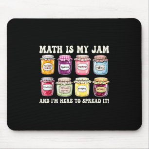 Mathe ist mein Jam und ich bin hier, um es witzig Mousepad