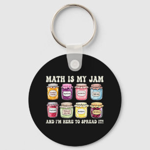 Mathe ist mein Jam und ich bin hier, um es witzig  Schlüsselanhänger