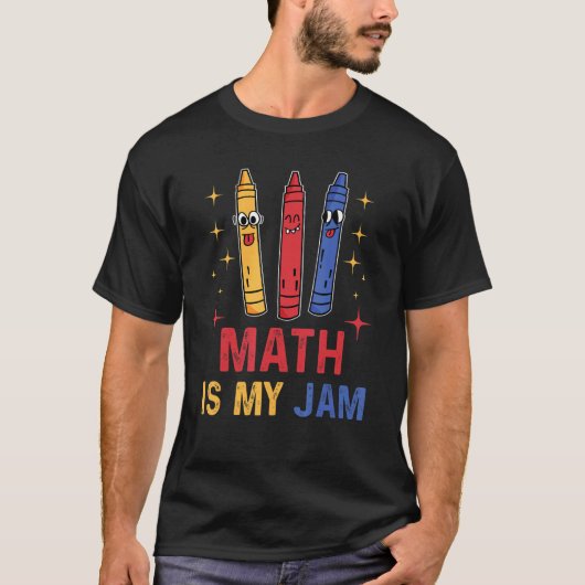 Mathe ist mein Jammin T-Shirt (Vorderseite)