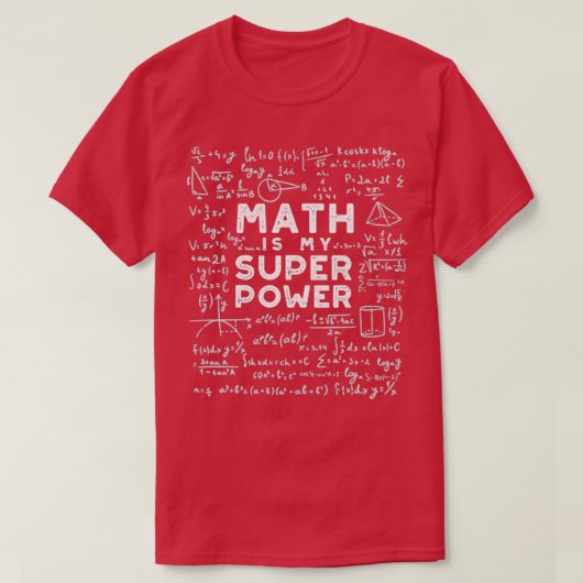 Mathe ist meine Mathematik T-Shirt (Design vorne)