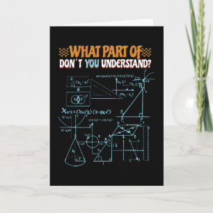 Mathe ist nicht nur für Schüler Karte