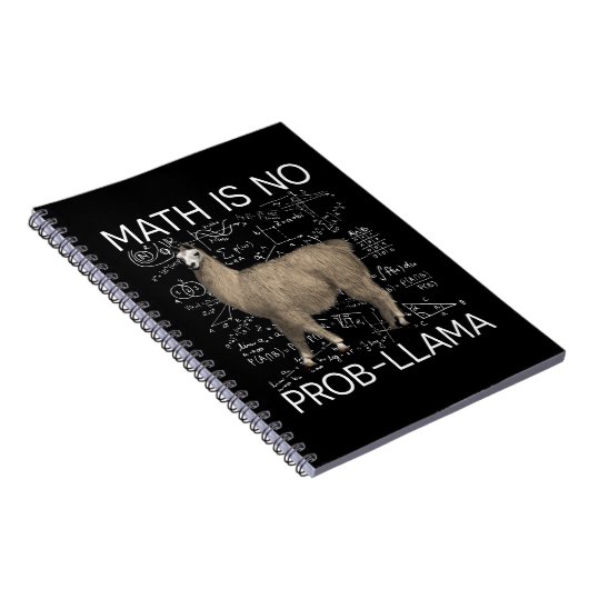Mathe ist No Prob-Llama - Mathe Llama Lehrer Notizblock (Rechte Seite)