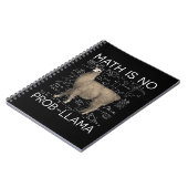 Mathe ist No Prob-Llama - Mathe Llama Lehrer Notizblock (Linke Seite)