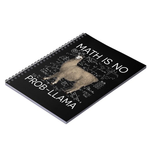 Mathe ist No Prob-Llama - Mathe Llama Lehrer Notizblock (Linke Seite)
