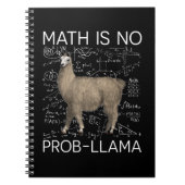 Mathe ist No Prob-Llama - Mathe Llama Lehrer Notizblock (Vorderseite)