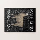 Mathe ist No Prob-Llama - Mathe Llama Lehrer Puzzle (Horizontal)