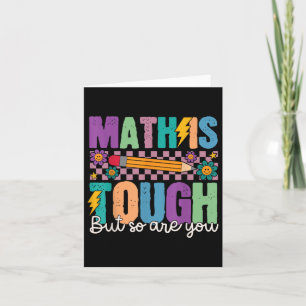 Mathe ist schwer, aber du bist wieder zurück zur M Karte