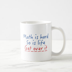 Mathe ist schwer kaffeetasse