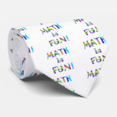 Mathe ist Spaß Krawatte (Gerollt)
