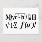 Mathe ist Spaß! Postkarte (Vorderseite)