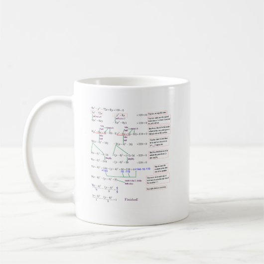 Mathe Kaffeetasse (Links)
