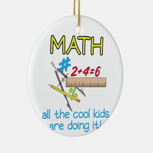 Mathe Keramik Ornament (Rechts)