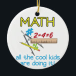 Mathe Keramik Ornament<br><div class="desc">Mathematik ist cool in Konzertsammlungen!</div>