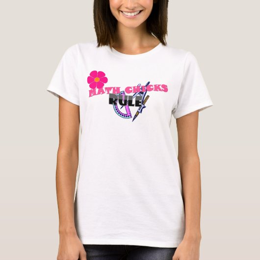 Mathe-Küken-Regel! T-Shirt (Vorderseite)