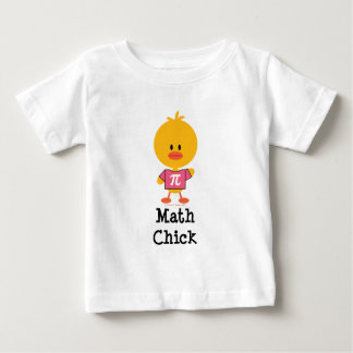 Mathe-Küken-Säuglings-T-Shirt Baby T-shirt