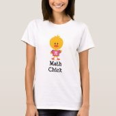 Mathe-Küken-T-Shirt T-Shirt (Vorderseite)