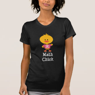 Mathe-Küken überlagertes Shirt