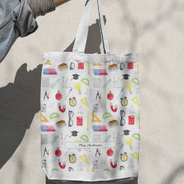 Mathe Lehrer Custom Colorful Tasche