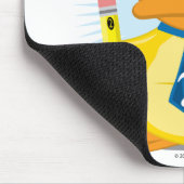 Mathe-Lehrer-Ente Mousepad (Ecke)