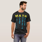 Mathe-Lehrer-Fehler dürfen denken, um zu geschehen T-Shirt (Vorne ganz)
