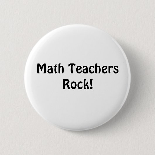 Mathe-Lehrer-Felsen! Button (Vorderseite)