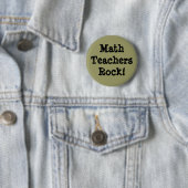 Mathe-Lehrer-Felsen! Button (Beispiel)
