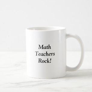 Mathe-Lehrer-Felsen! Kaffeetasse