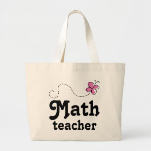 Mathe-Lehrer-Geschenk-Idee Jumbo Stoffbeutel