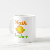 Mathe-Lehrer Kaffeetasse (Vorderseite Links)
